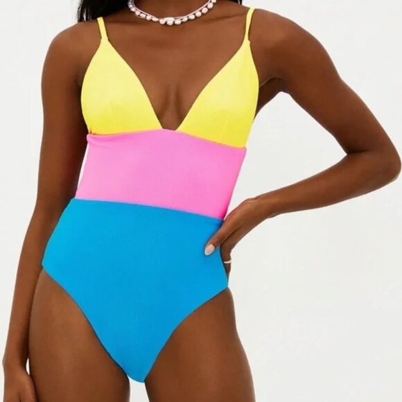 Beach Riot Women’s Wren‎ One Piece Swimsuit SZ XL NWOT - Picture 1 of 9
